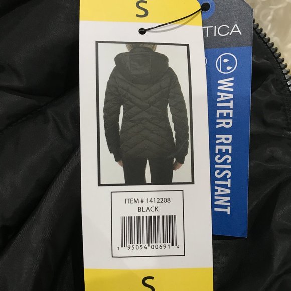 Nautica Ladies Hooded Puffer Jacket 
